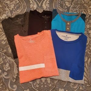 5 American Eagle tshirts